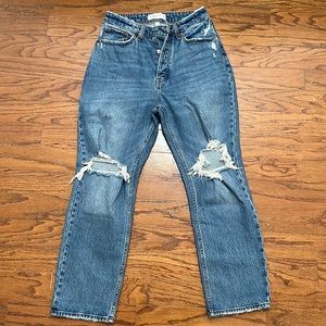 Abercrombie & Fitch - The Dad High Rise 26 XS - CURVE LOVE